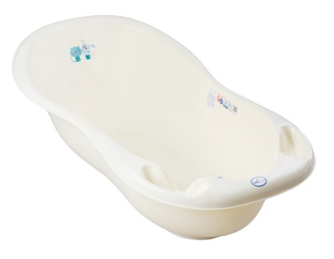 TEGA PK-005 ODPŁYW-102 Wanna duża 102 cm LUX Pies i Kot z odpływem żółty WYPRZEDAŻ