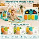 WOOPIE BABY Interaktywna Mata Edukacyjna z Pianinkiem 10el. Dźwięki
