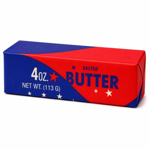 Gniotek Kostka Masła Butter USA Pachnący Piankowy Masło Squishy 13.5 cm