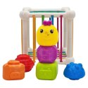 WOOPIE BABY Elastyczna Kostka Sensoryczna Sorter dla Dzieci Zwierzątka + Grzechotka 7 el.