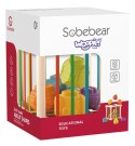 WOOPIE BABY Elastyczna Kostka Sensoryczna Sorter dla Dzieci Zwierzątka + Grzechotka 7 el.