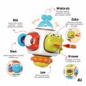 WOOPIE BABY Kostka Sensoryczna 6w1 - Zwierzątka