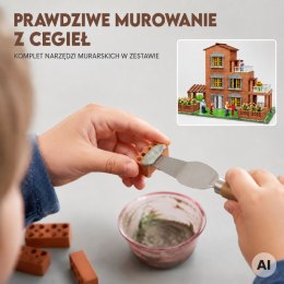 WOOPIE Zestaw Konstrukcyjny Willa z Cegiełek 454 el. Mały Architekt