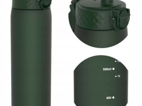 Butelka ION8 500ml - ciemny Zielony