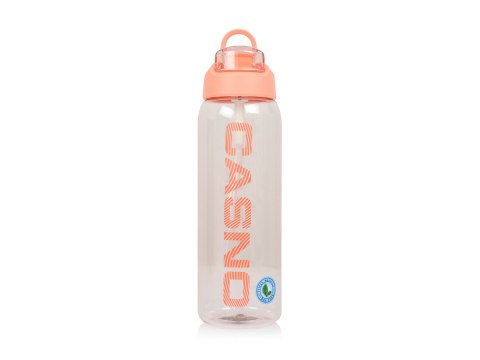 Butelka na wodę tritanowa Casno Dash 1000 ml różowy przezroczysty