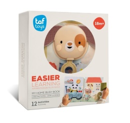 Interaktywna Książeczka Manipulacyjna Mój Dzień w Domu Taf Toys