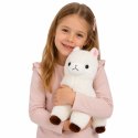 Pluszowa Alpaka Lama Maskotka Przytulanka Miękkie Futerko Biała 38 cm
