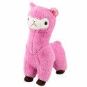 Pluszowa Alpaka Lama Maskotka Przytulanka Miękkie Futerko Różowa 38 cm