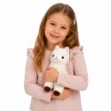 Pluszowa Alpaka Maskotka Przytulanka Miękkie Futerko Biała 28 cm