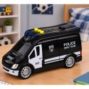 Samochód Policyjny Jednostki Specjalnej SWAT Van Światła Dźwięki 1:32