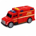 Samochód Ratunkowy Karetka Ambulans Światła Dźwięki Czerwony 1:32