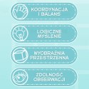WOOPIE Niebieska Kula Labirynt 3D Gra Zręcznościowa Amaze Ball