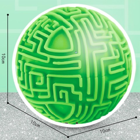 WOOPIE Zielona Kula Labirynt 3D Gra Zręcznościowa Amaze Ball