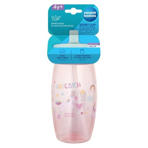 BIDON ZE SKŁADANYM UST. 400ML