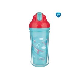 Bidon z sil.rur. 260ml samolot CANPOL BABIES