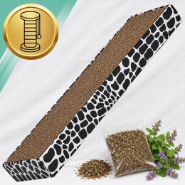 DRAPAK DLA KOTA KARTONOWY TEKTUROWY DLA KOTÓW KOCIMIĘTKA NISKI 47×12.5×4.5