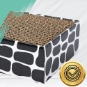 DRAPAK DLA KOTA KARTONOWY TEKTUROWY DLA KOTÓW KOCIMIĘTKA NISKI 47×12.5×4.5