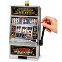 Automat do Gry Slot Kasyno Skarbonka Duża Wyrzutnia Monet Światła Dźwięki