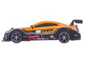 KAROSERIA Do Samochodu Do Driftu Auto Drift 1:16 Pomarańczowy Nissan GTR LED