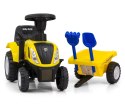 Milly Mally Pojazd NEW HOLLAND T7 TRAKTOR Yellow