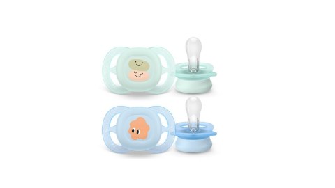 AVENT SCF075/14 Smoczek Ultra Start 0-2m 2 szt. stworki