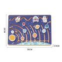 TOOKY TOY Tablica Manipulacyjna Edukacyjna Układ Słoneczny Kosmos