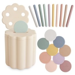 Mushie MU102027 Sorter kształtów monety i patyczki