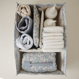 Mushie MU102185 Organizer na pieluszki Blue Flowers