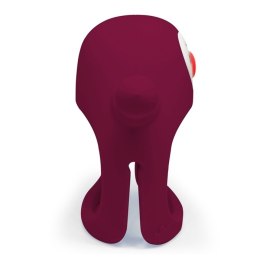 SMILY MIA M12030-4 Gryzak silikonowy Pingwin Buddy Red
