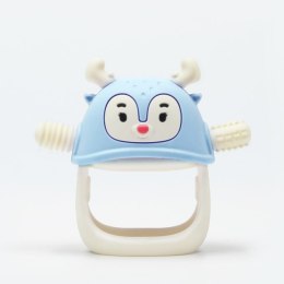 SMILY MIA M12032-2 Gryzak silikonowy Renifer light blue
