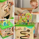TOOKY TOY Kostka Edukacyjna Sorter Labirynt Przeplatanka Zwierzątka