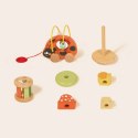 TOOKY TOY Zestaw Zabawek Box Montessori od 12m+ Biedronka do Zabawy Rozwojowej 3w1