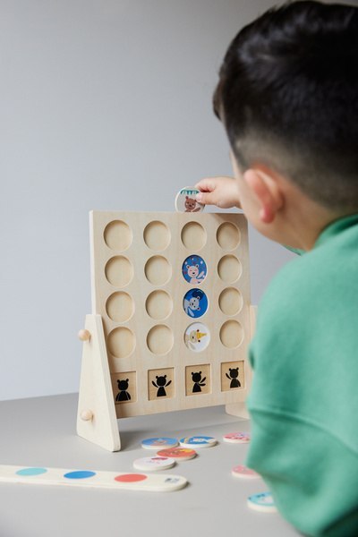 BS Toys, Drewniana gra logiczna Dopasuj Misie
