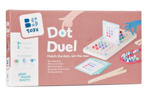 BS Toys, Drewniana gra logiczna ze szczypcami Kuleczki dla dwojga