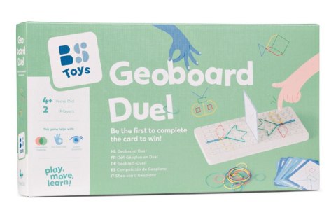 BS Toys, Drewniana tablica manipulacyjna Geoplan dla dwojga