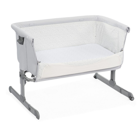 Chicco spanie z dzieckiem Next 2 Me CO-SLEEPING łóżeczko dostawne 0m+ Next2me light grey