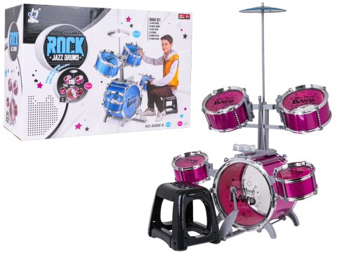 Duża Perkusja ROCK BAND Różowa