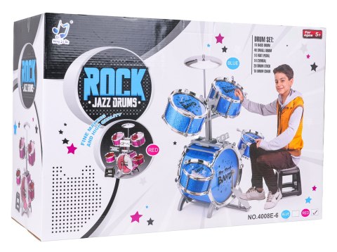 Duża Perkusja ROCK BAND Różowa