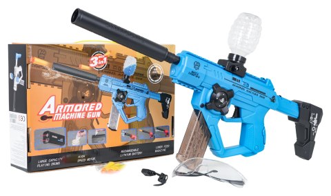 Pistolet na Kulki Wodne Żelowe Niebieski