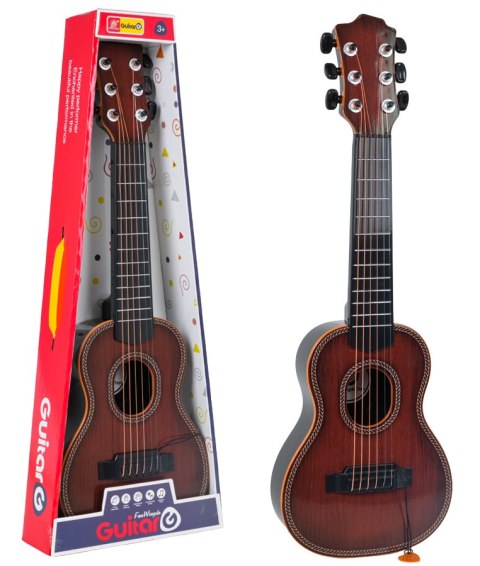 Gitara Dla Najmłodszych Ciemny Brąz