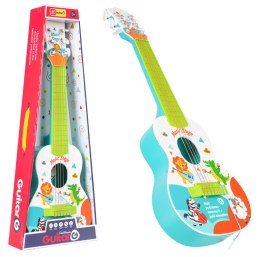 Gitara Dla Najmłodszych Zwierzątka Niebieska
