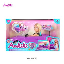 Lalka Ankiki i Auto + Akcesoria