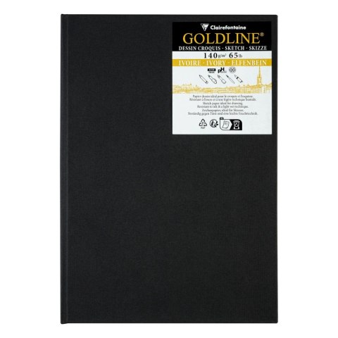 Szkicownik Goldline A5 Pap Ivory Portret