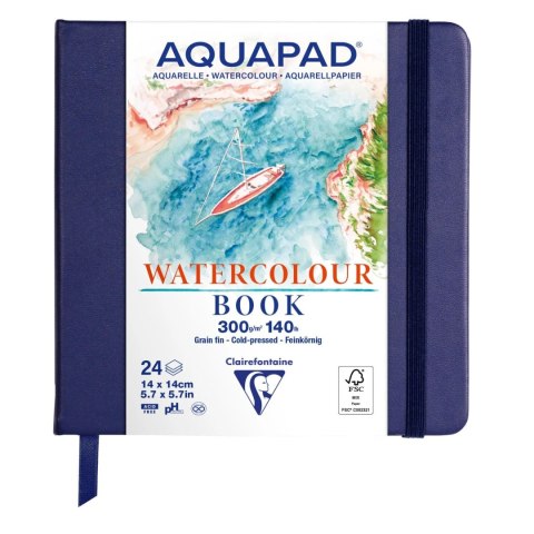 Szkicownik akwarelowy AQUAPAD 14x14 cm
