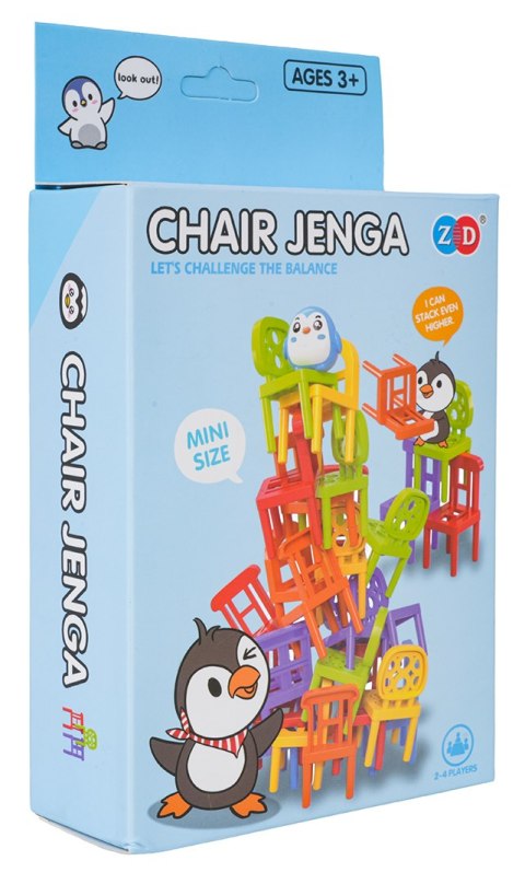 Gra Zręcznościowa Krzesła MINI Edycja Pingiwn