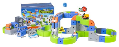 Magnetyczny Kolorowy Tor 123el.