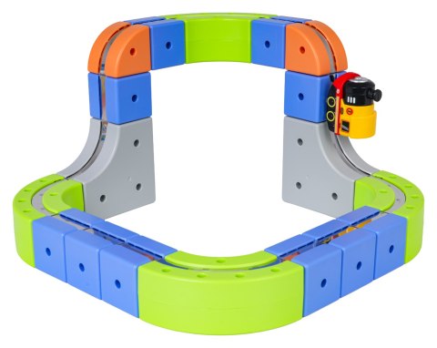 Magnetyczny Kolorowy Tor 55el.