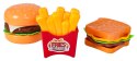 Zestaw Fast Food + Akcesoria w Hamburgerze