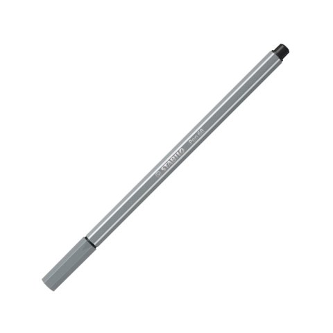 Flamaster STABILO Pen 68 Śr. Szary Zimny