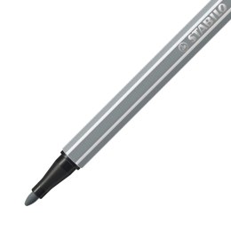 Flamaster STABILO Pen 68 Śr. Szary Zimny
